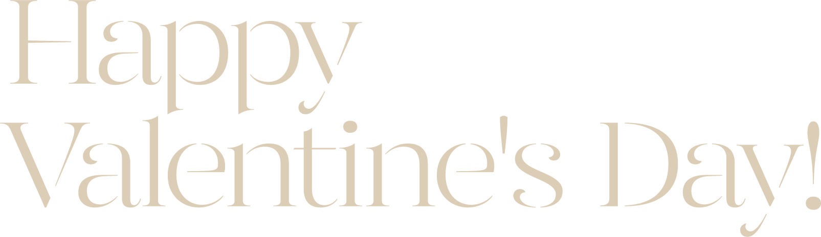 Happy Valentine's Day!